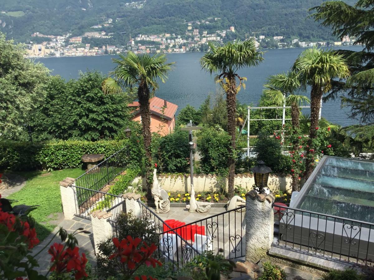 Mon Amour Appartamento In Villa Vista Lago A Lugano-Melide Kültér fotó